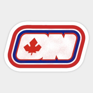 Defunct Ottawa Nationals Hockey Team Sticker